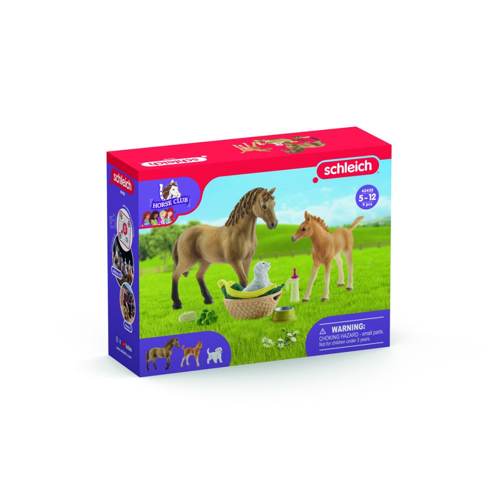 Schleich schleich® Hästklubb Saras smådjursavdelning