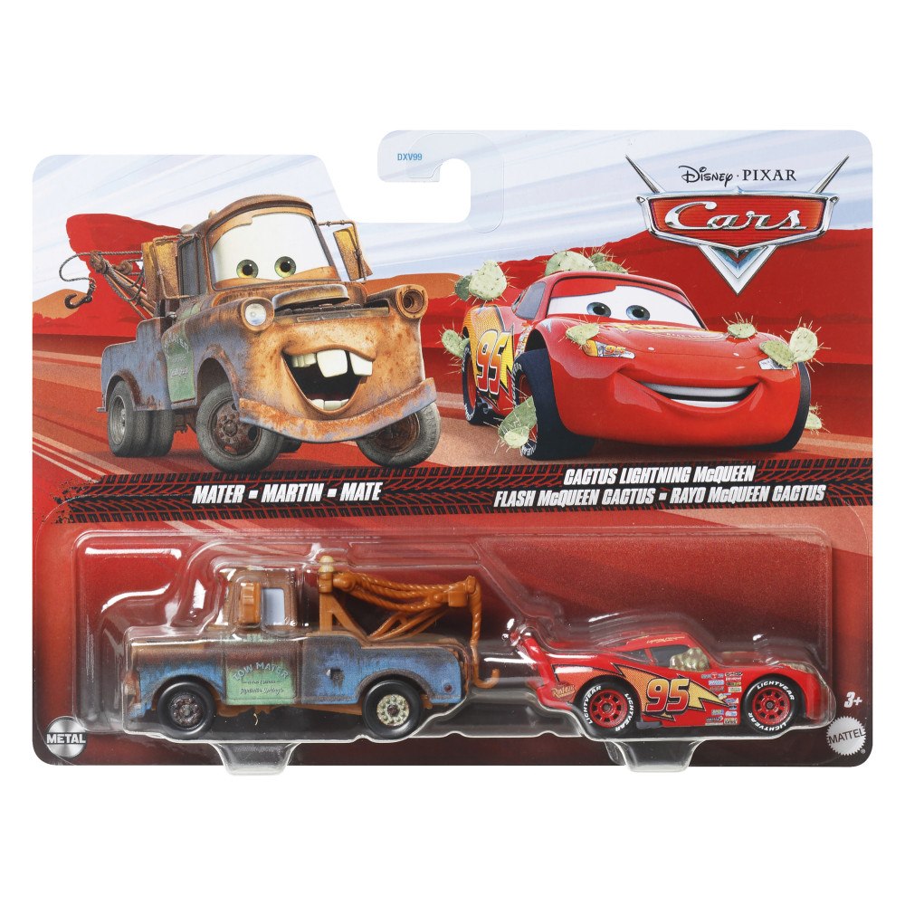 Pixar Cars Pixar Cars 1:55 Formgjutna 2-pack sort