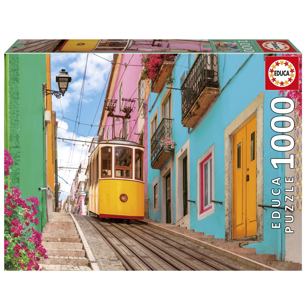 Educa Puzzle Educa 1000 Colorful Lisbon
