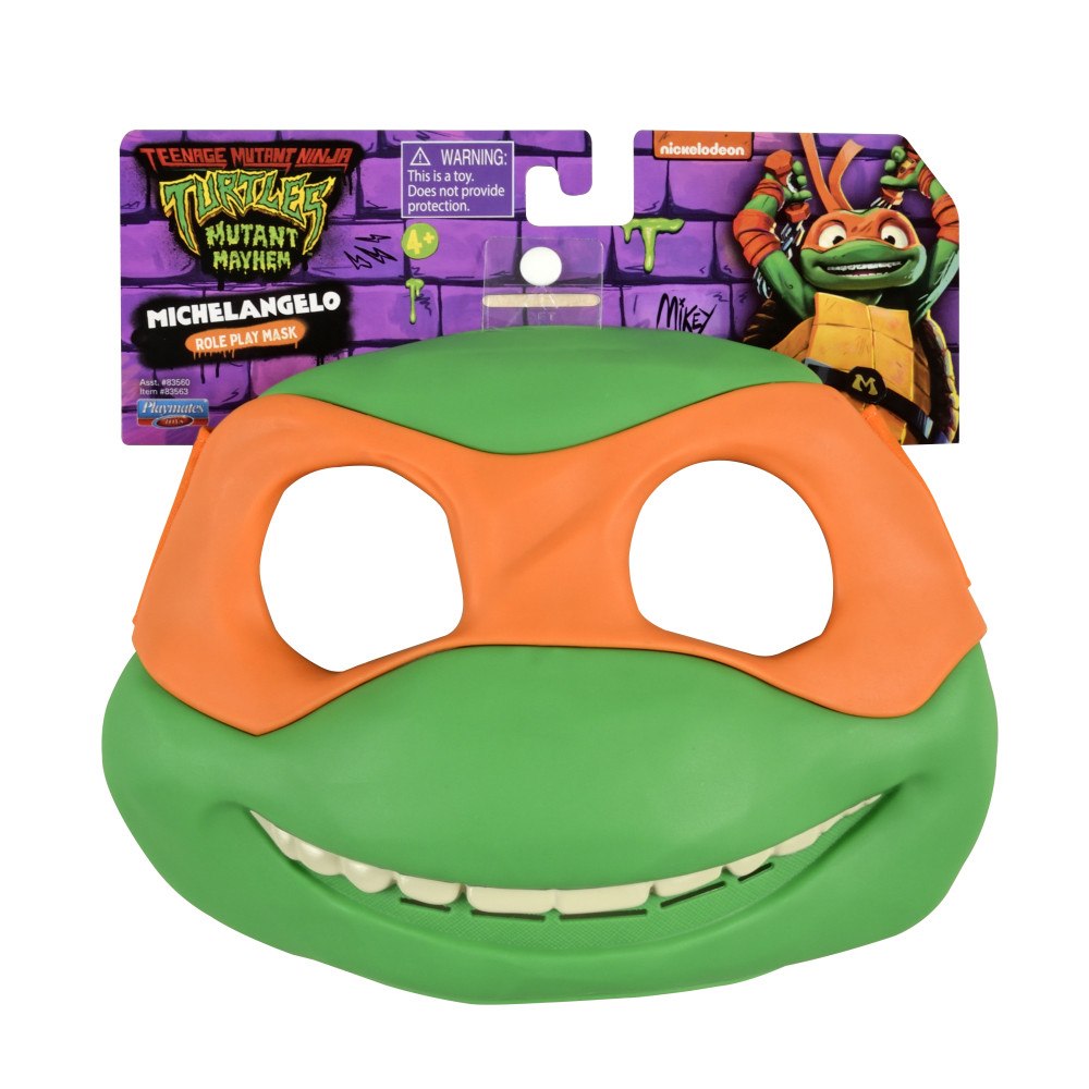 Turtles Turtles Mutant Mayhem Michelangelo-mask