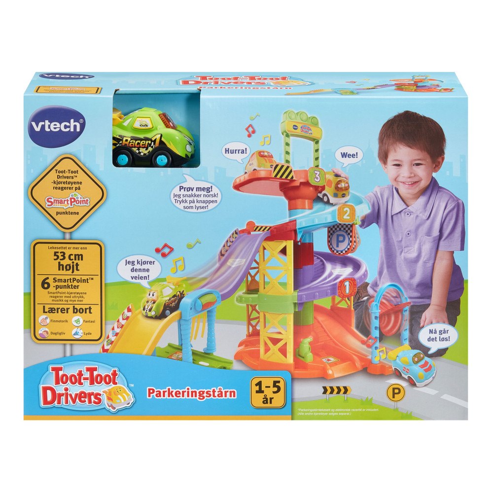 VTech Vtech Toot Toot Driver Parkeringshus NO