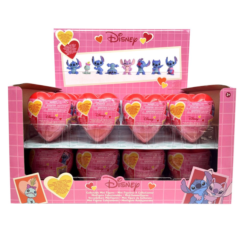 Disney Stitch Disney Stitch Mini Figurkapslar Sort.