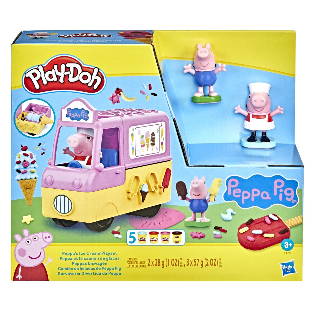 Play-Doh Play-Doh Greta Gris Glassbil lekset