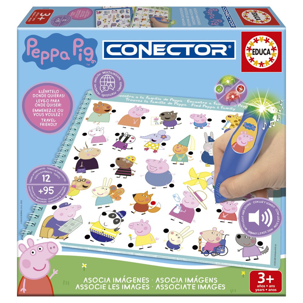 Educa Puzzle Educa Game Peppa Pig Conector, Junior