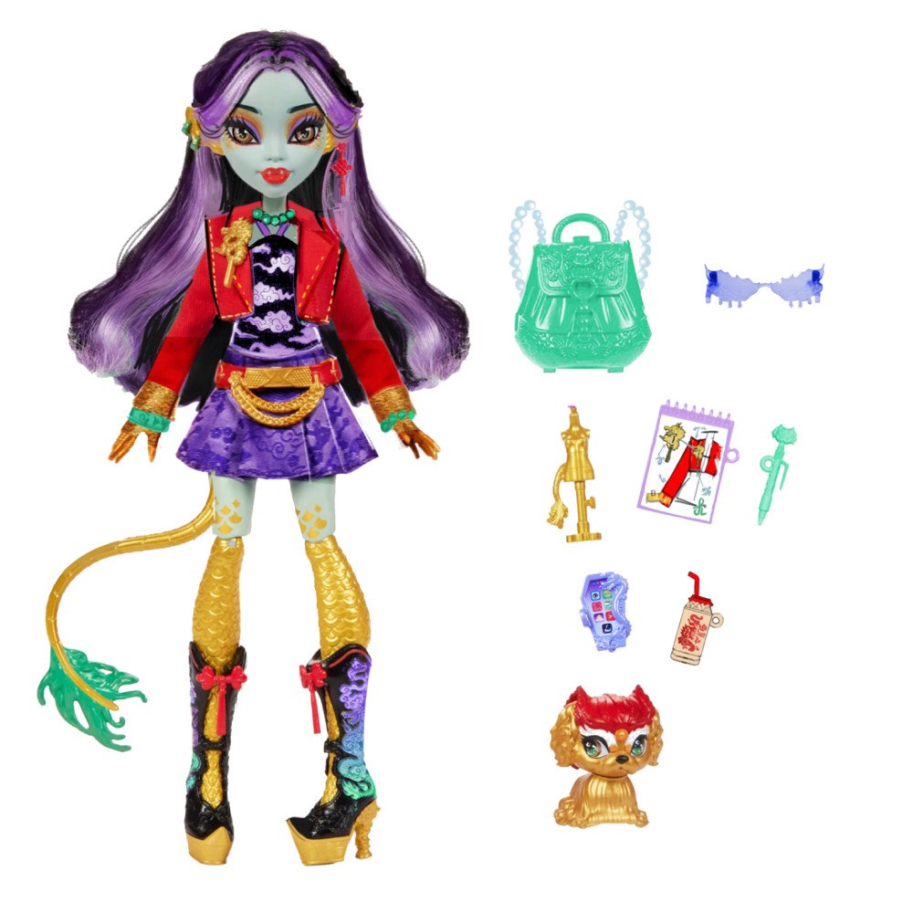 Monster High Monster High basdocka Jinafire