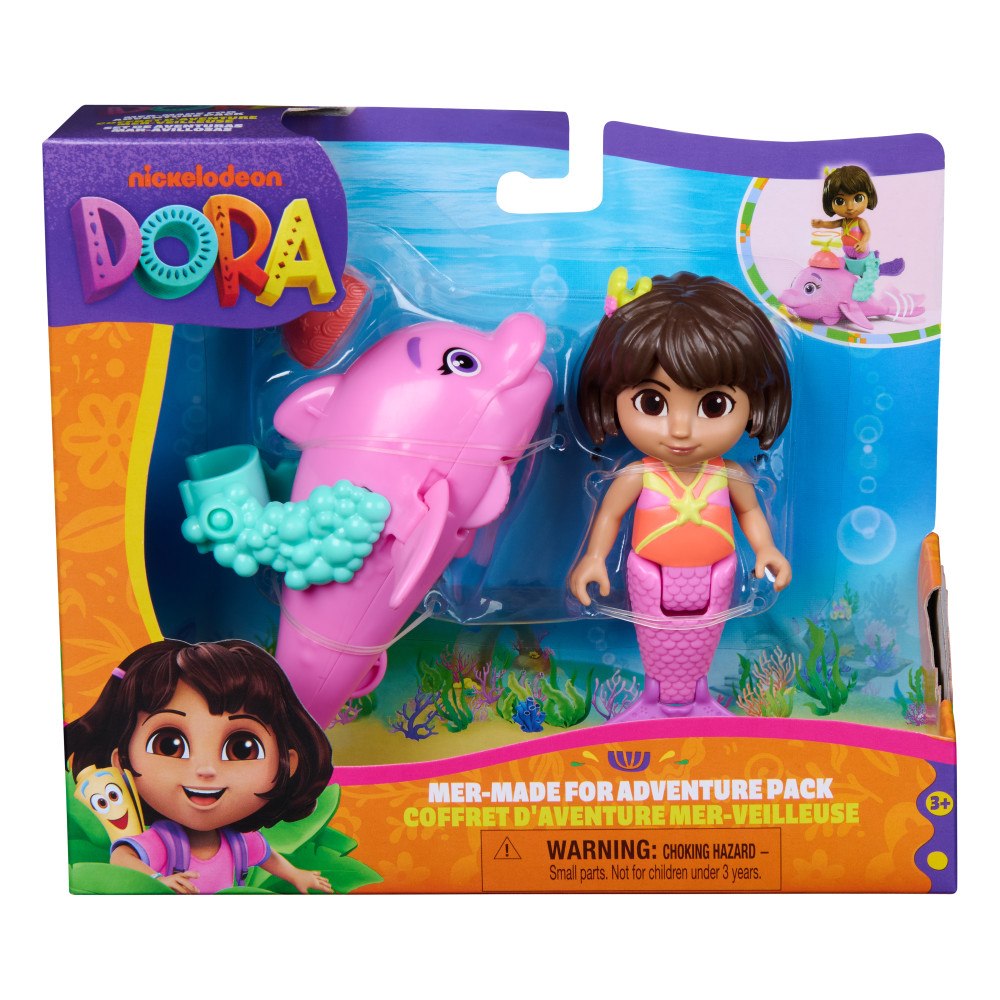 Dora The Explorer Dora Utforskaren Äventyrspaket Dora & Delfin