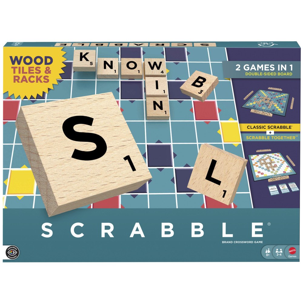 Mattel Games Scrabble Träd Edition (NO)