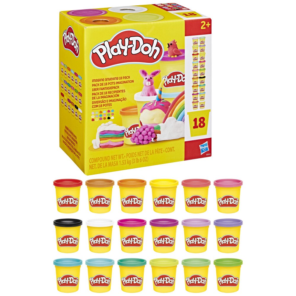 Play-Doh Play-Doh Fantasiset 18-pack 1,53 kg