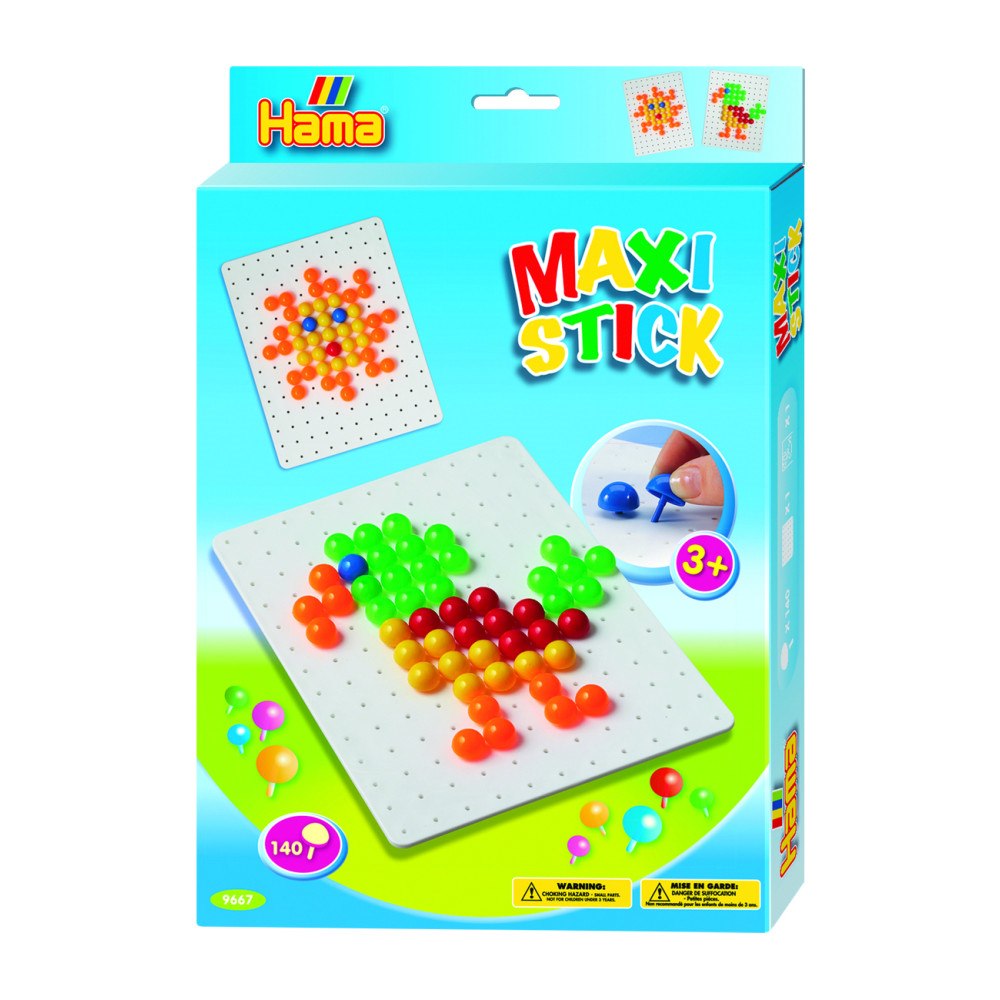 Hama Hama Maxi stiftpärlor i burk 140 stk
