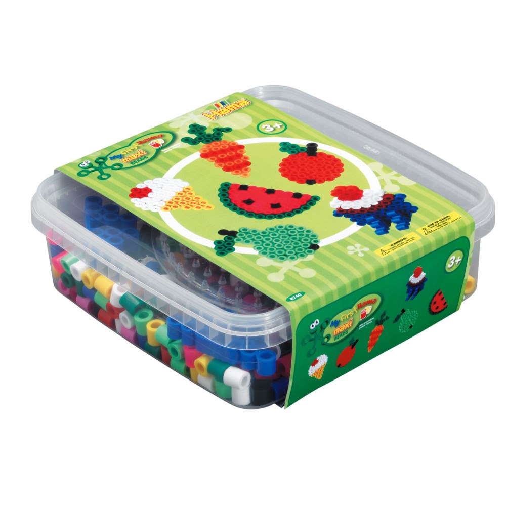 Hama Hama Maxi låda 600 stk Frukter