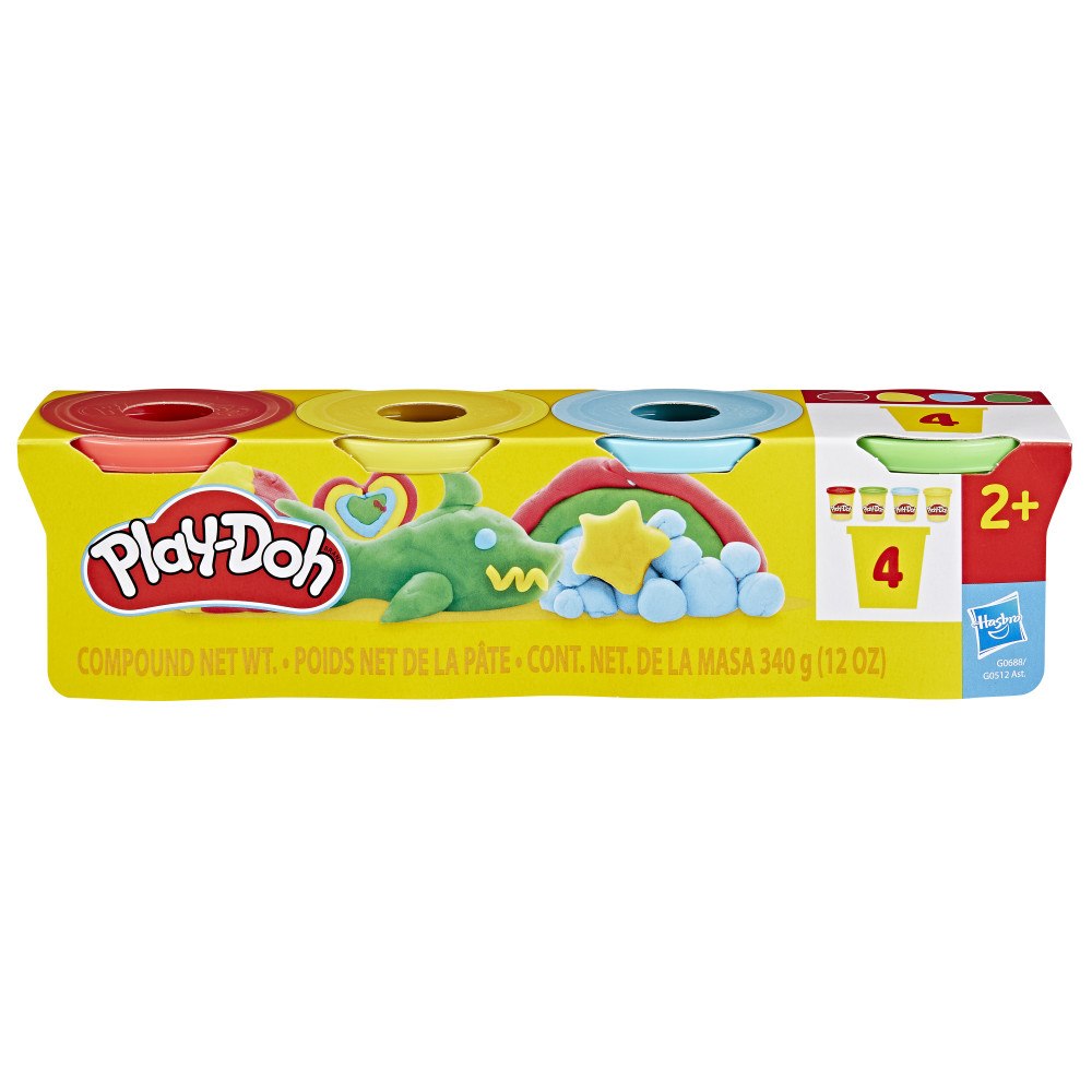 Play-Doh Play-Doh Klassisk 4-pack 340 g