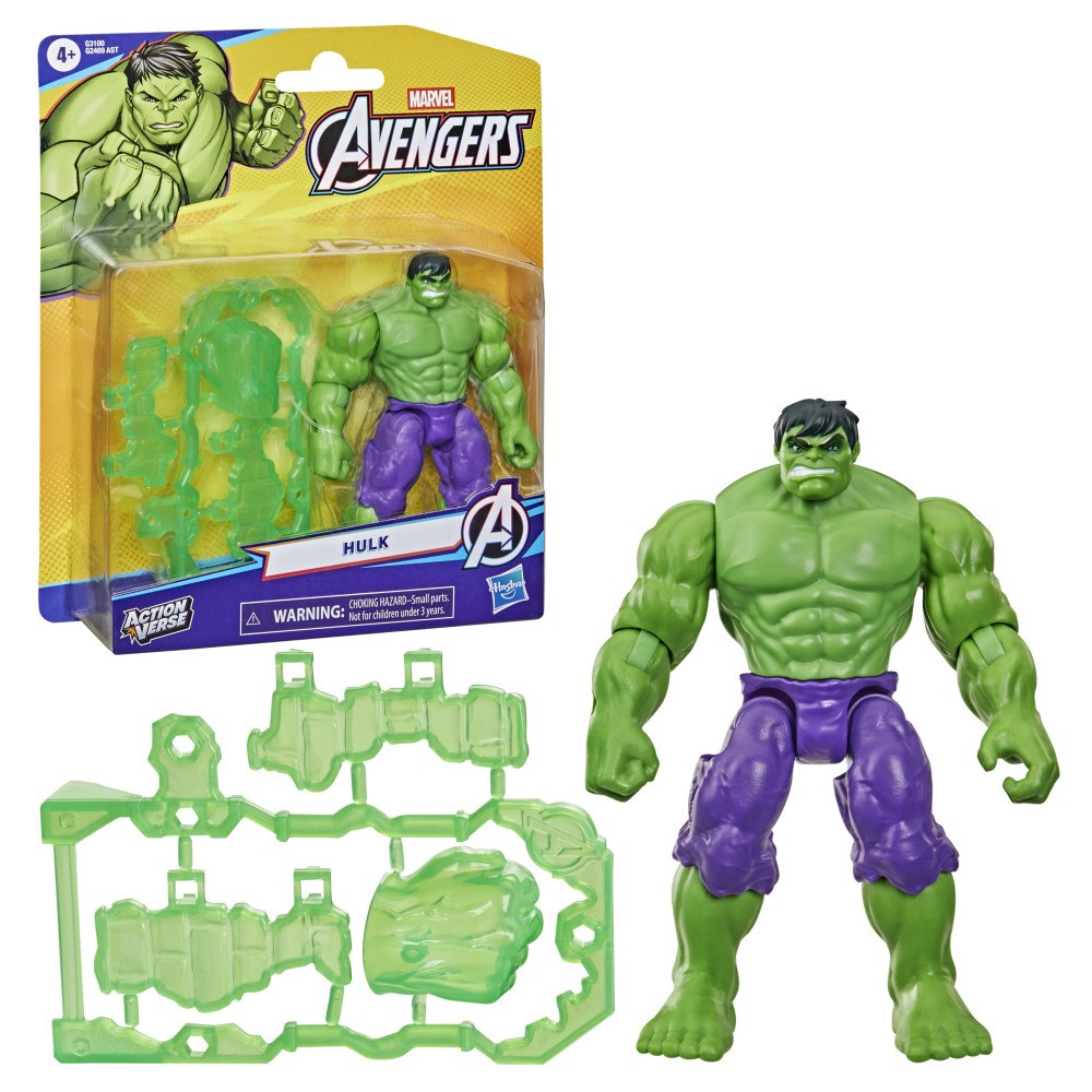 AVENGERS Avengers Figur med Utrustning 11 cm - Hulk