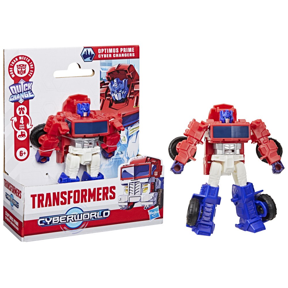 Transformers Transformers Cyberworld Cyber Changers 10cm sort