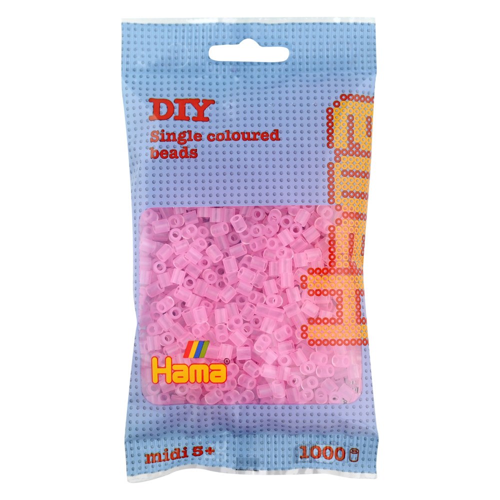 Hama Hama Midi pärlor 1000 stk Tr rosa