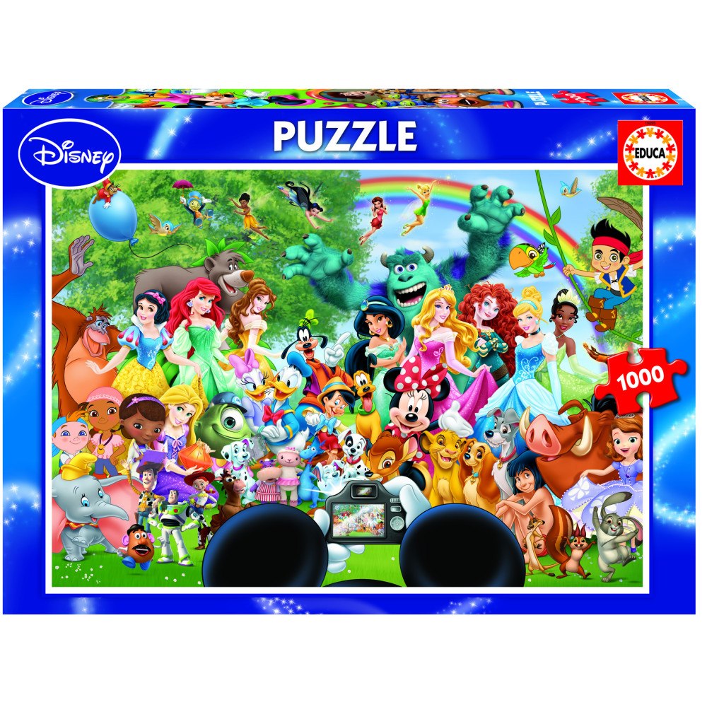 Educa Puzzle Educa pussel The Marvellous World Of Disney II - 1000