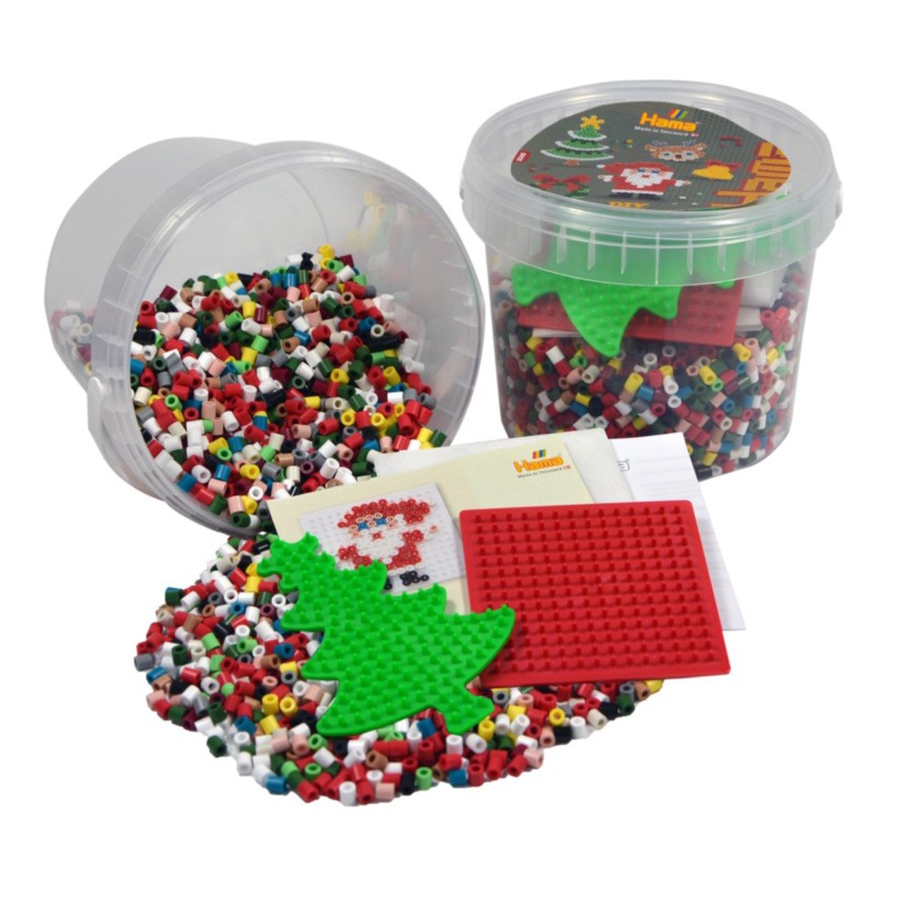 Hama Hama Midi Beads 4.000 pcs in Tub Christmas