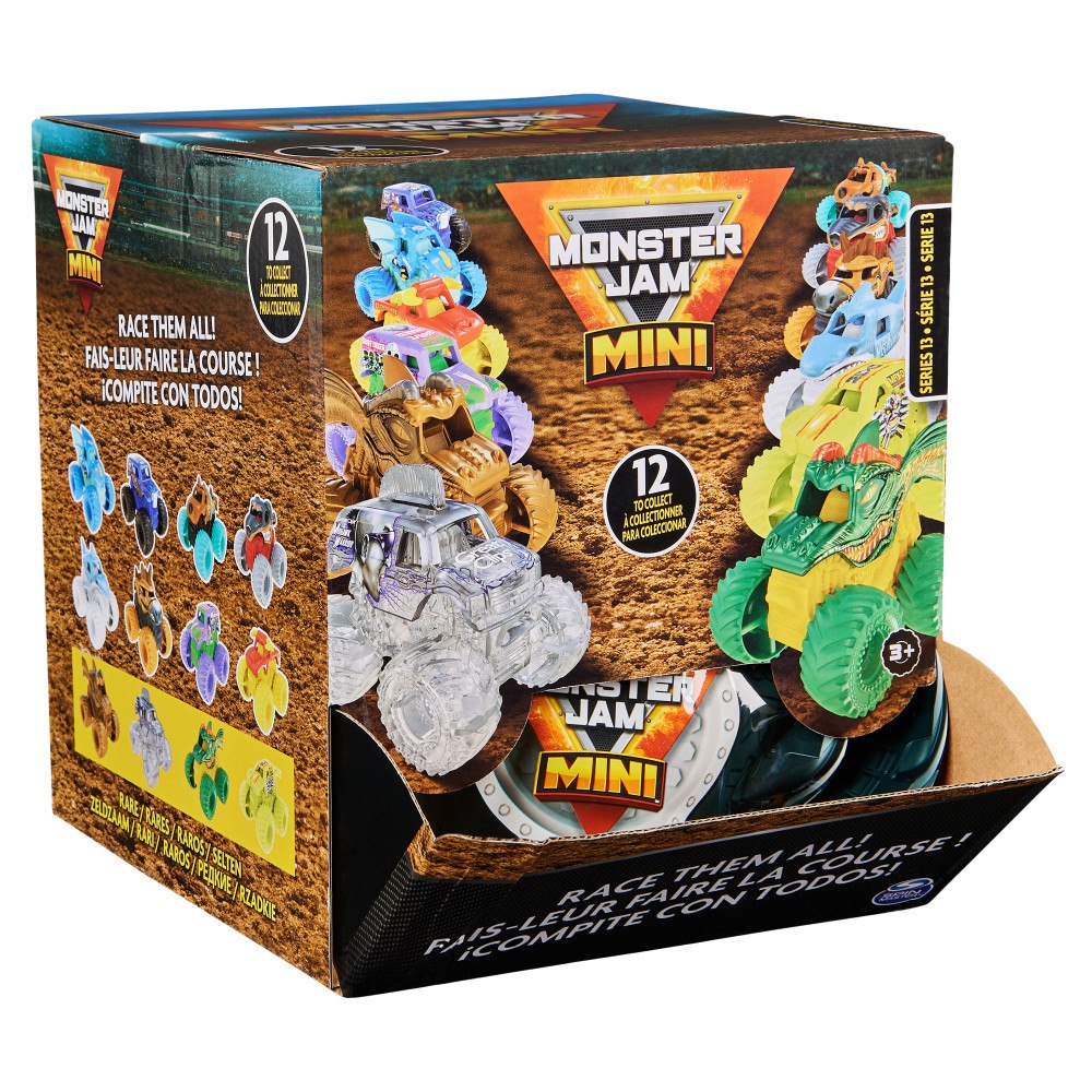 Monster Jam Monster Jam Mini 1:87 Fordon 1-pack Sort.