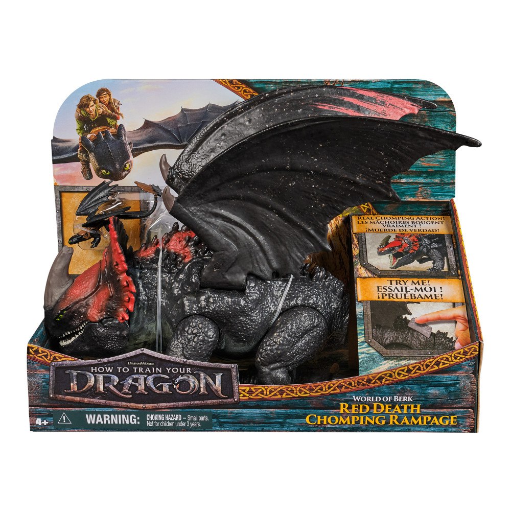 Dragons Draktränaren Röda döden raserianfall