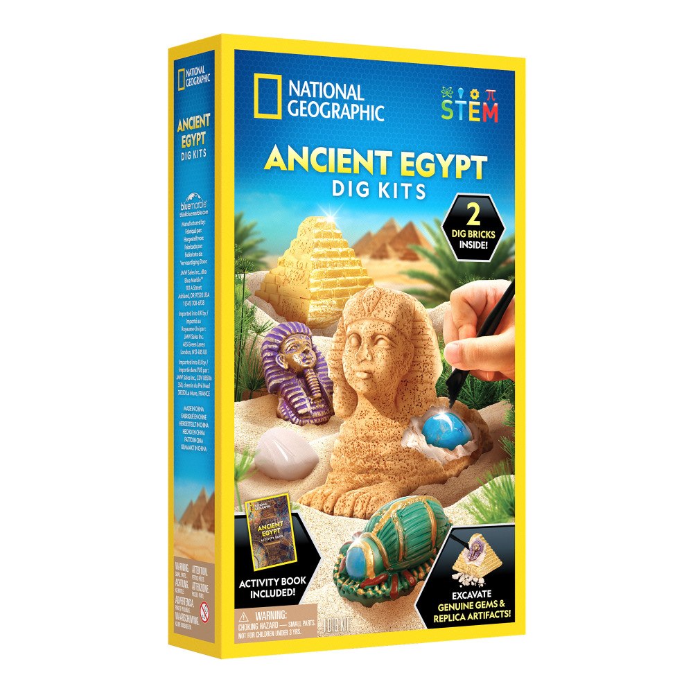 NATIONAL GEOGRAPHIC N. Geographic Forntida Egypten Grävkit