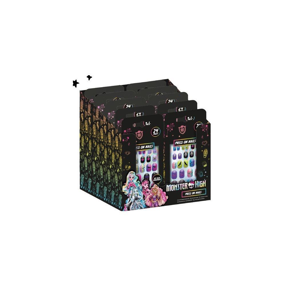 Monster High Monster High Lösnaglar sort