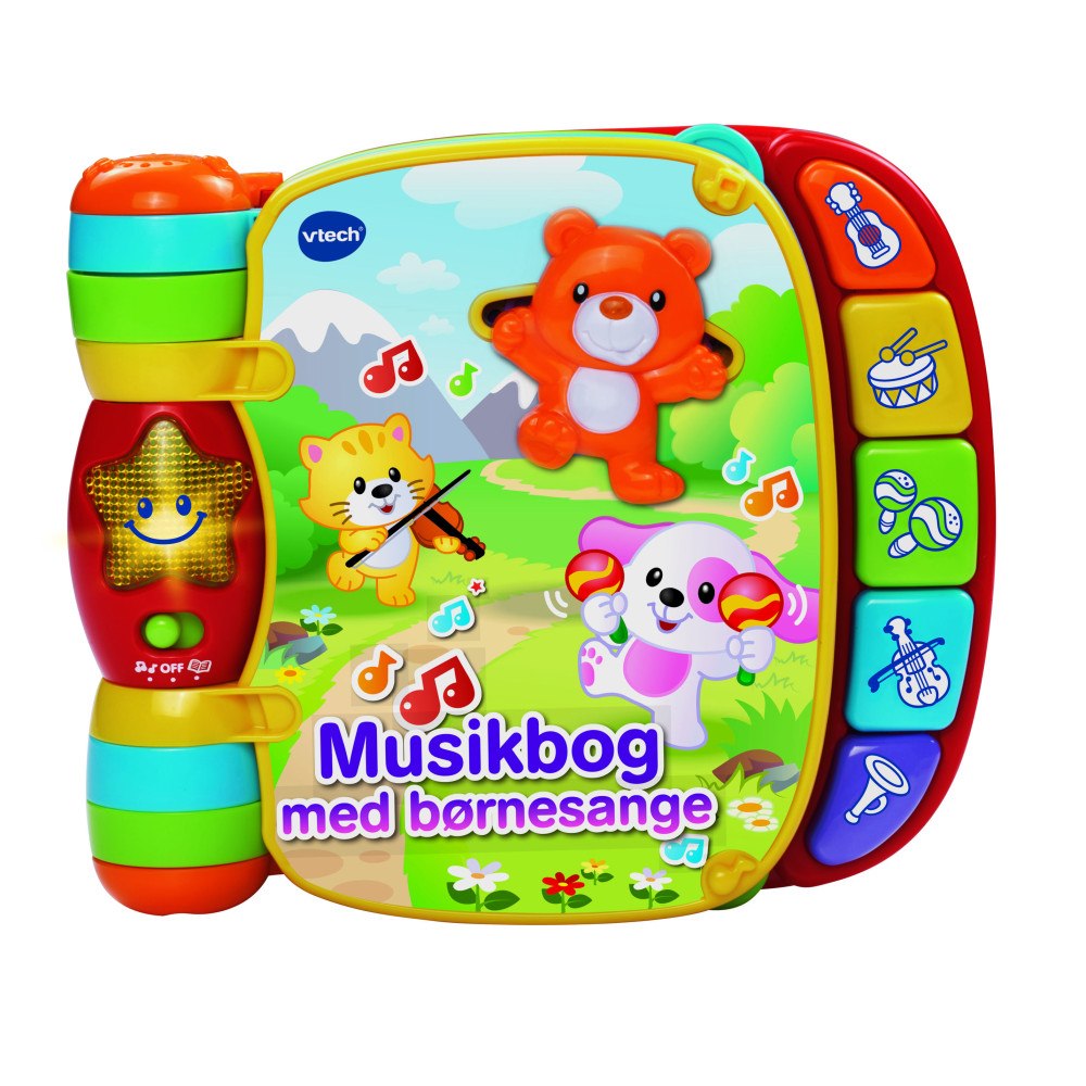 VTech Vtech Baby musikbog med børnesange DK