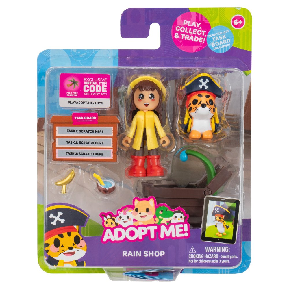 Adopt Me Adopt Me! Vänner 2-Pack 2.0 7cm Sort.