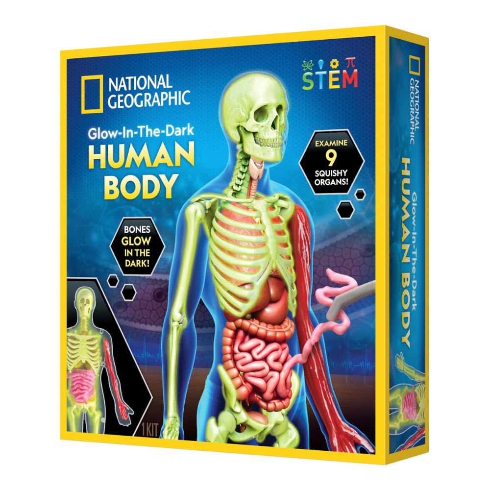 NATIONAL GEOGRAPHIC National Geographic Människokroppen vetenskapskit