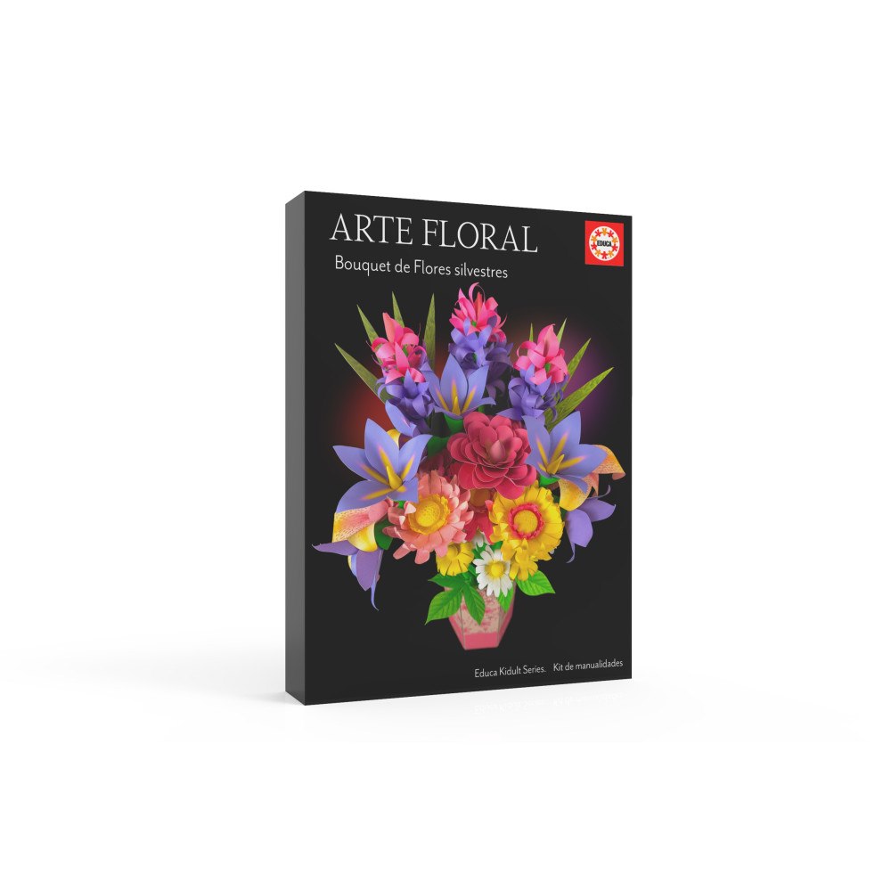 Educa Puzzle Blomsterkonst Bukett med vildblommor