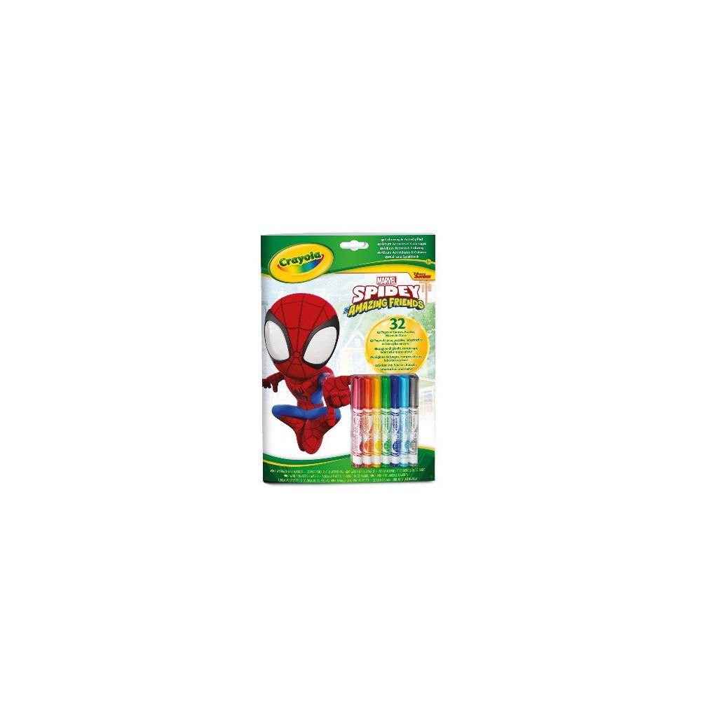 CRAYOLA Crayola Målar- & Aktivitetsalbum Spidey
