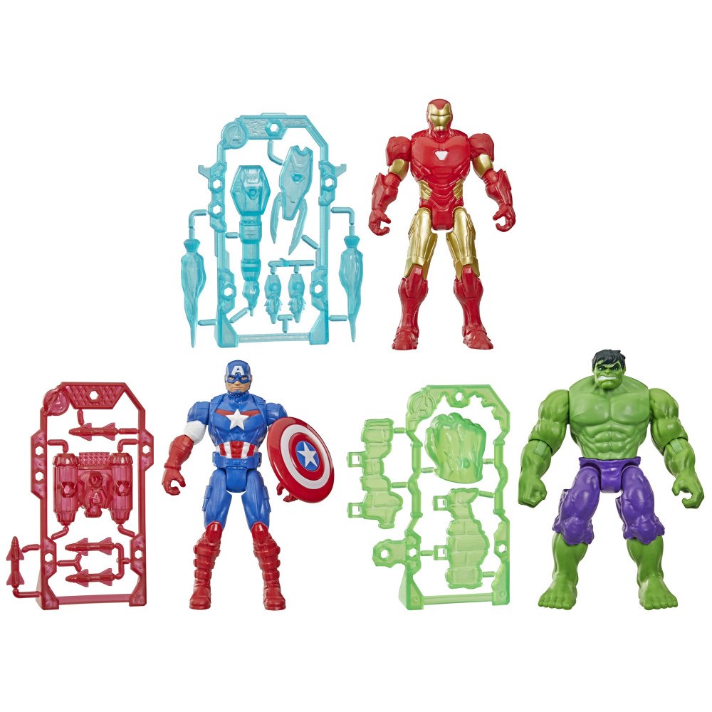 AVENGERS Avengers Figur med Utrustning 11 cm Sort.