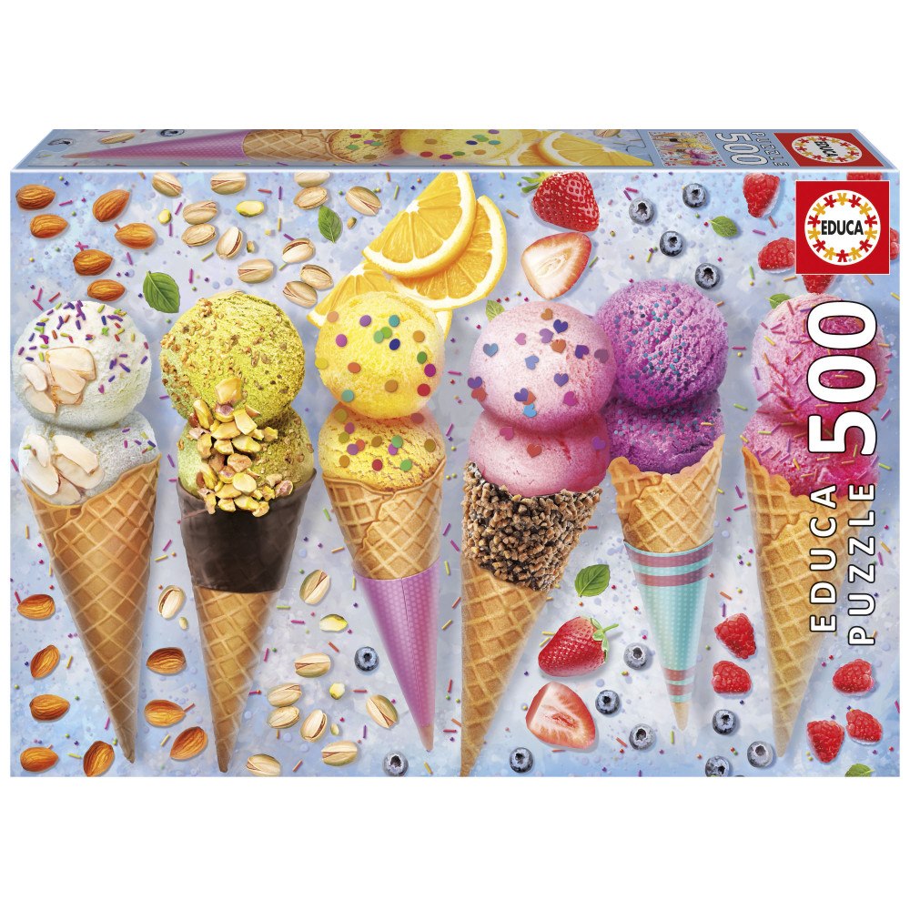 Educa Puzzle Educa 500 Glassar