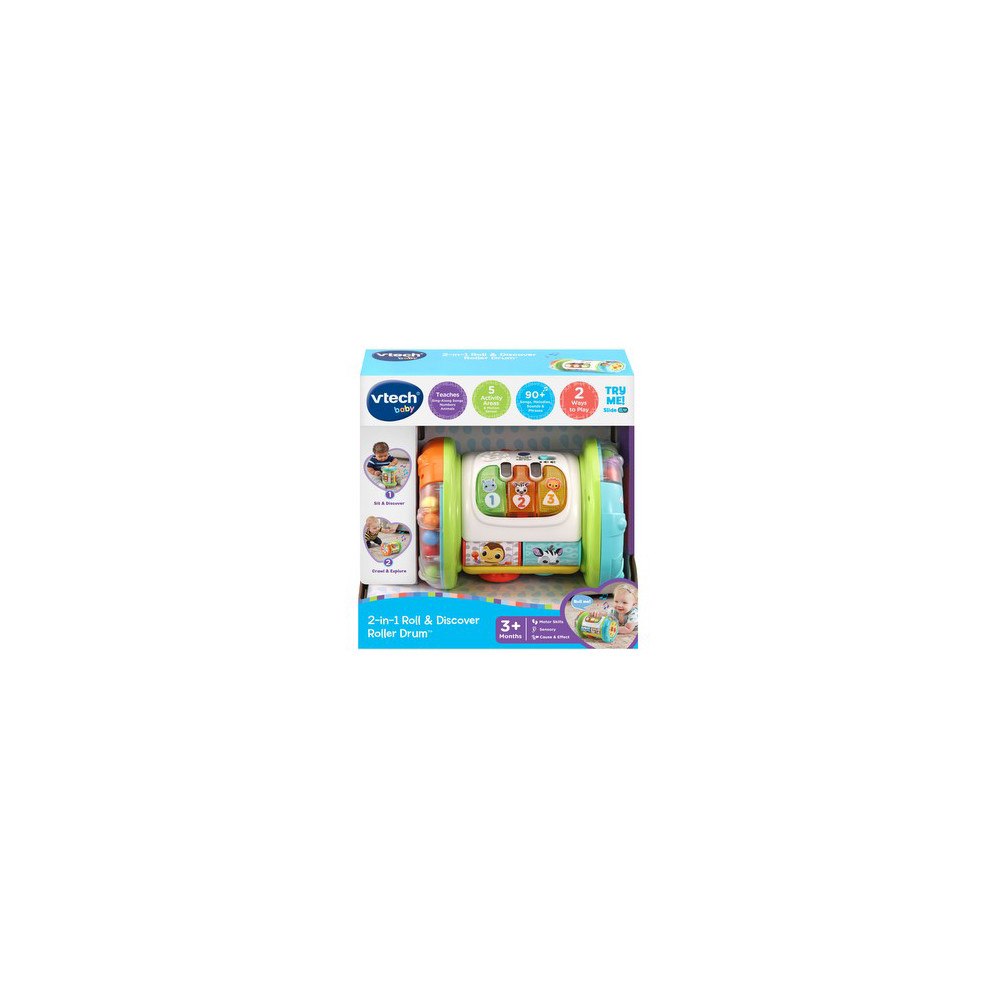VTech Vtech 2- In 1 Rolling Explorer Trumma SE