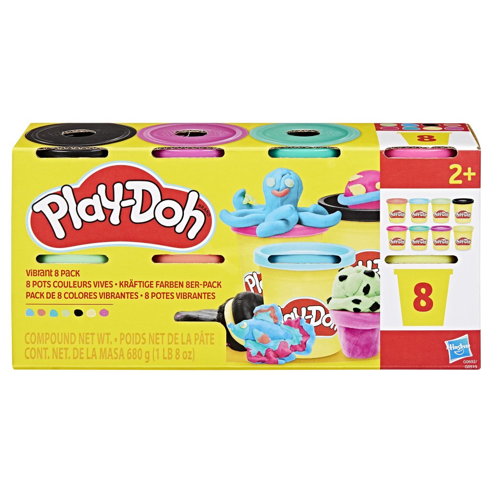 Play-Doh Play-Doh Starka färger 8-pack 680 g