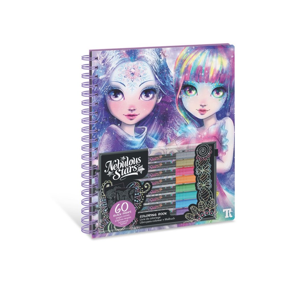 NEBULOUS STARS Nebulous Star Black Coloring Book Isadora