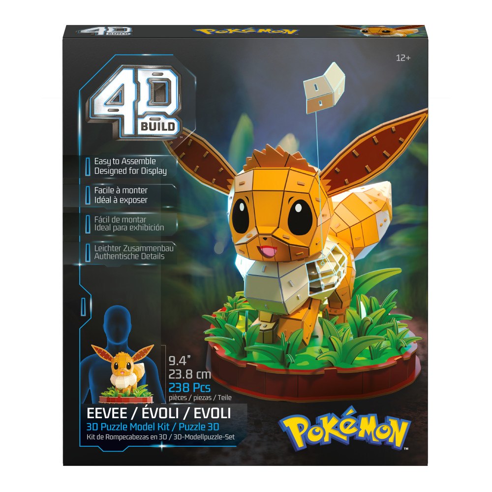 4D Build 4D Pussel Pokémon 20cm - Eevee