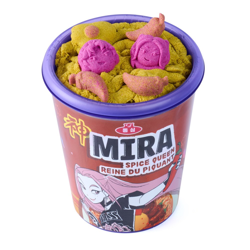 KPOP DEMON HUNTERS KPDH Kinetic Sand Ramen Cup Överrask