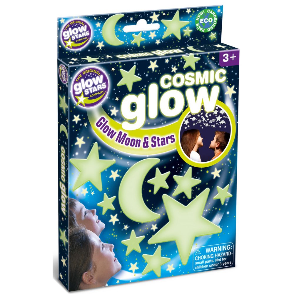 BrainStorm Brainstorm Cosmic Glow Måne och stjärnor