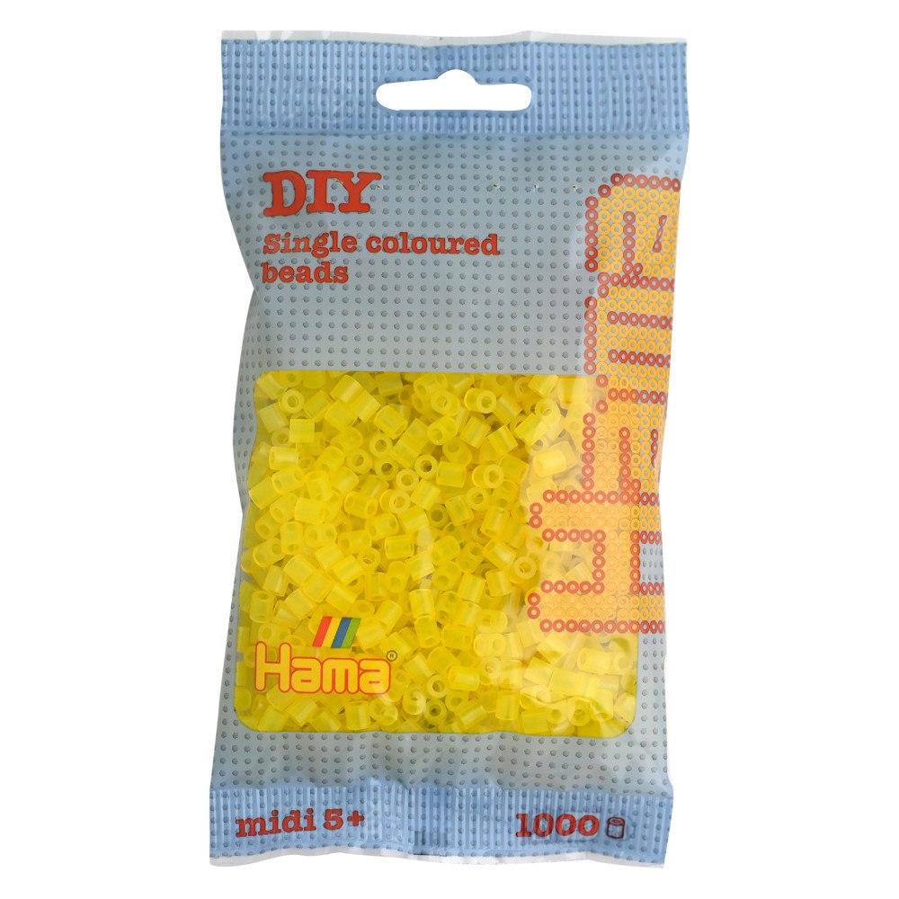 Hama Hama Midi Beads 1000 pcs Tr yellow