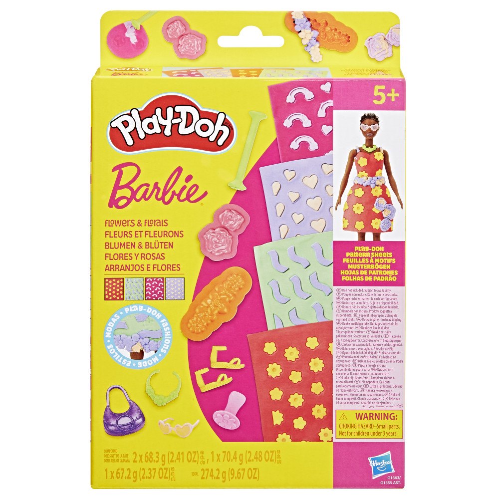 Play-Doh Play-Doh Barbie Designer Mönster sort.