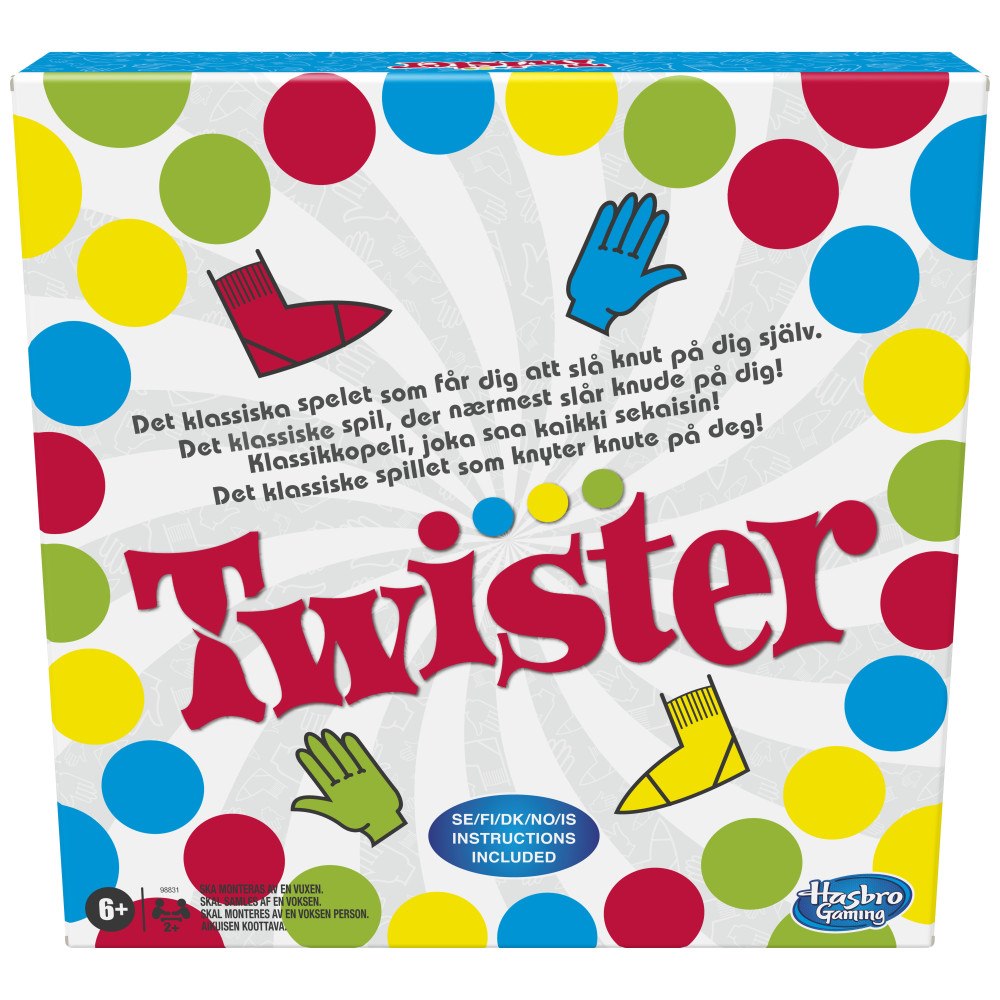 Hasbro Games Twister DK/NO/SE/FI