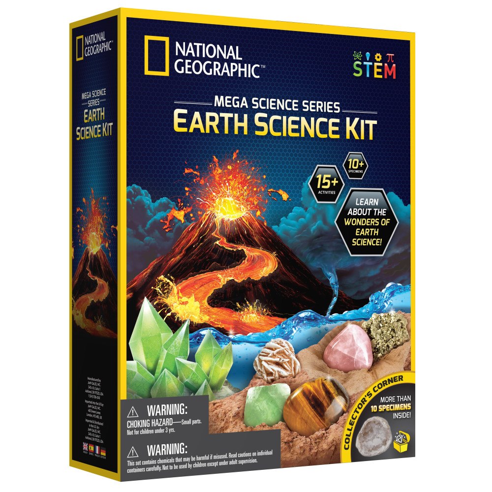 NATIONAL GEOGRAPHIC National Geographic Mega geovetenskapskit