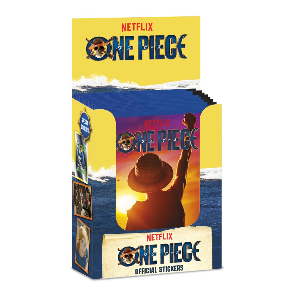 One Piece One Piece Klistermärken 5-Pack CDU Asst