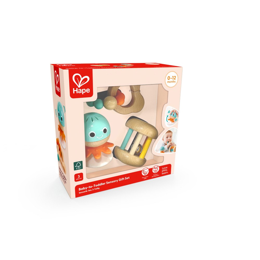 Hape Hape Baby-til-Tumling Sanse-presentset