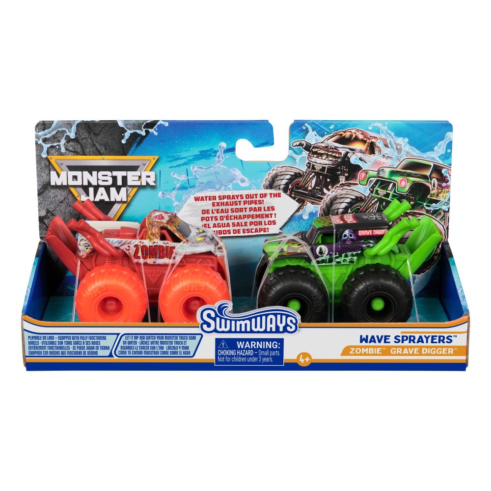 SwimWays Swimways Monster Jam Riptide Racers 2-pack Sort.