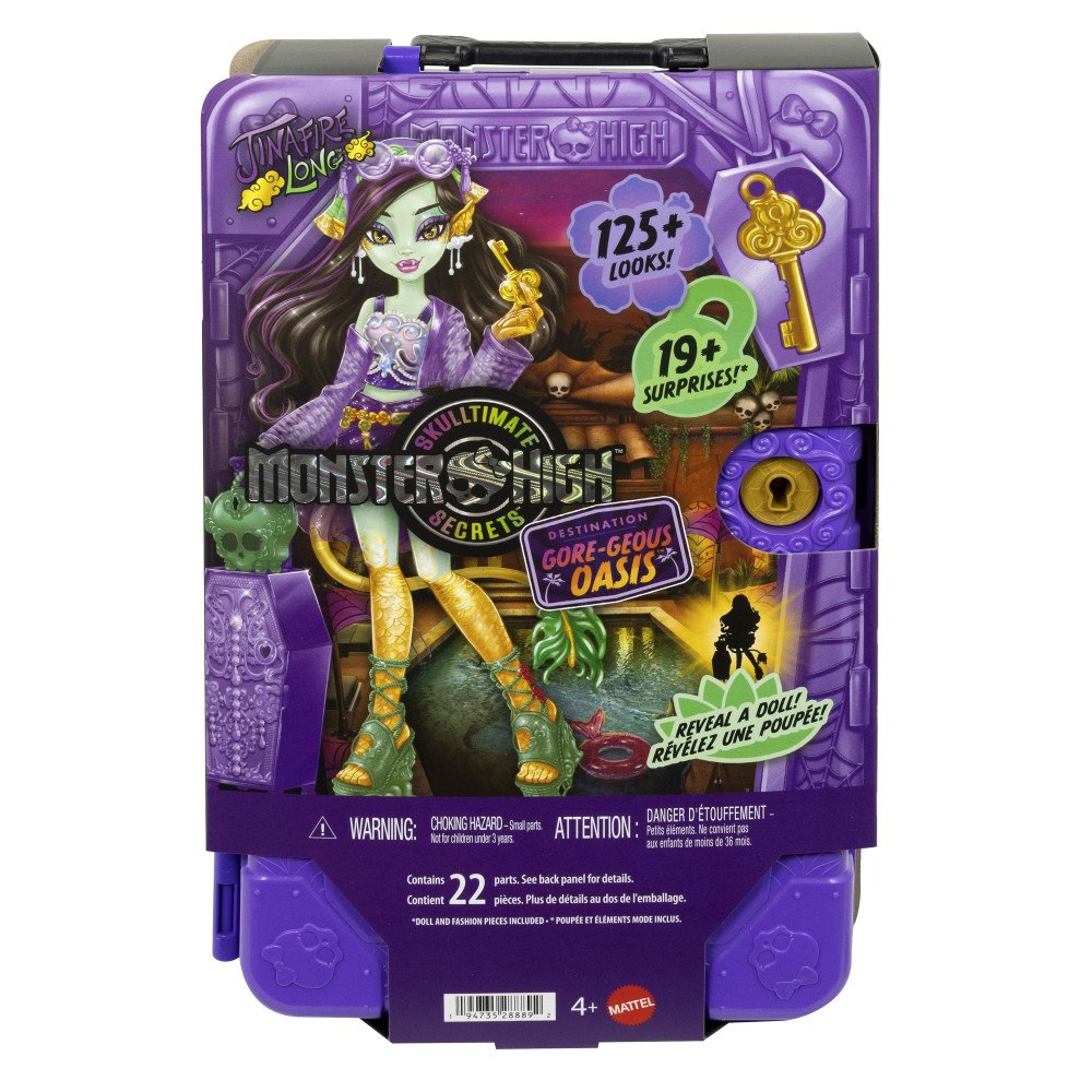 Monster High M. High Skulltimate Secrets Jinafire Long