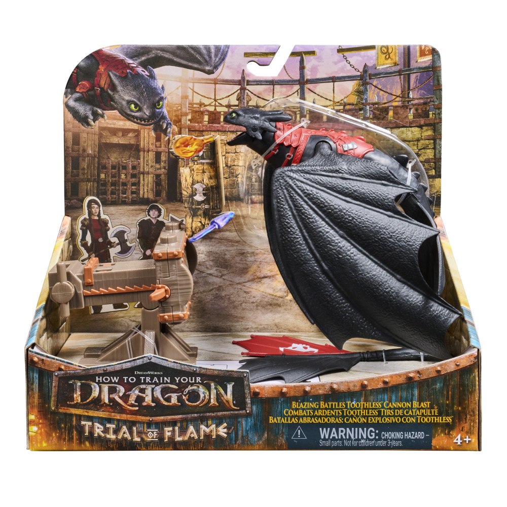 Dragons Dragons Blazing Battle Kanon med Toothless