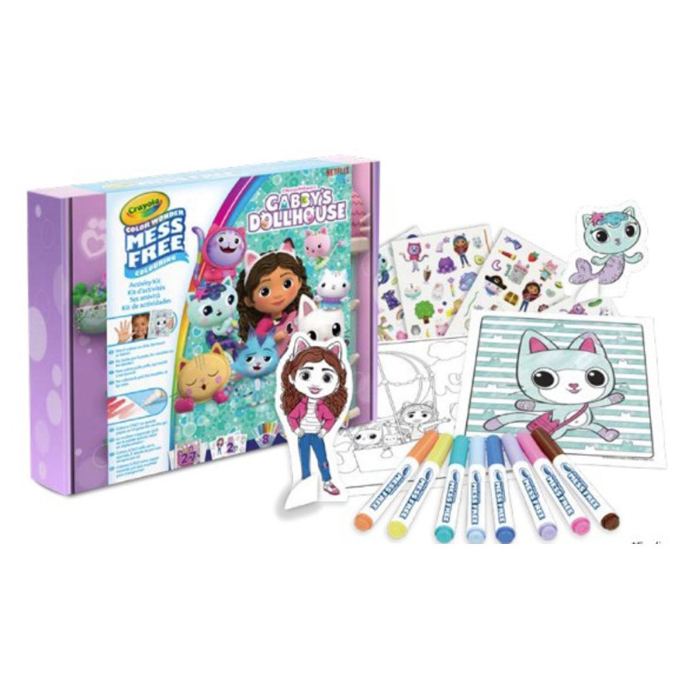 CRAYOLA Crayola Color Activity Set Gabby’s Dockskåp