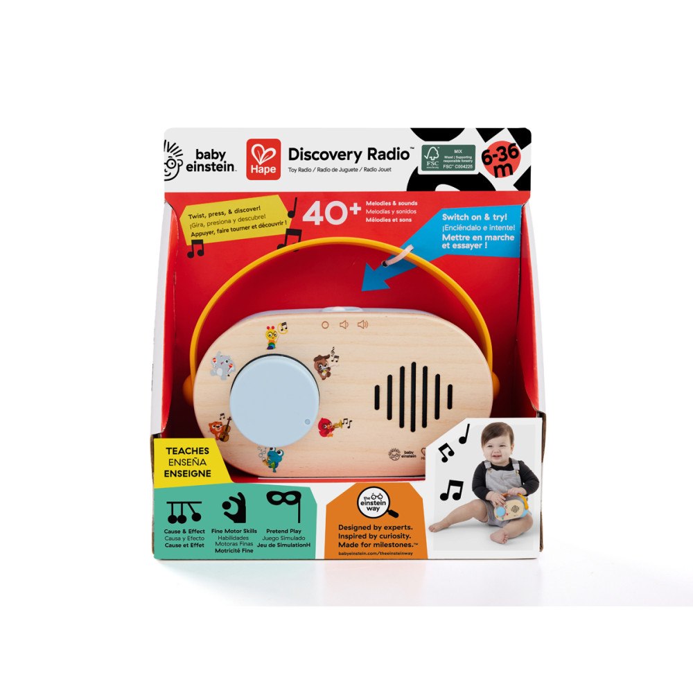Hape Hape Baby Einstein lek och lär-radio