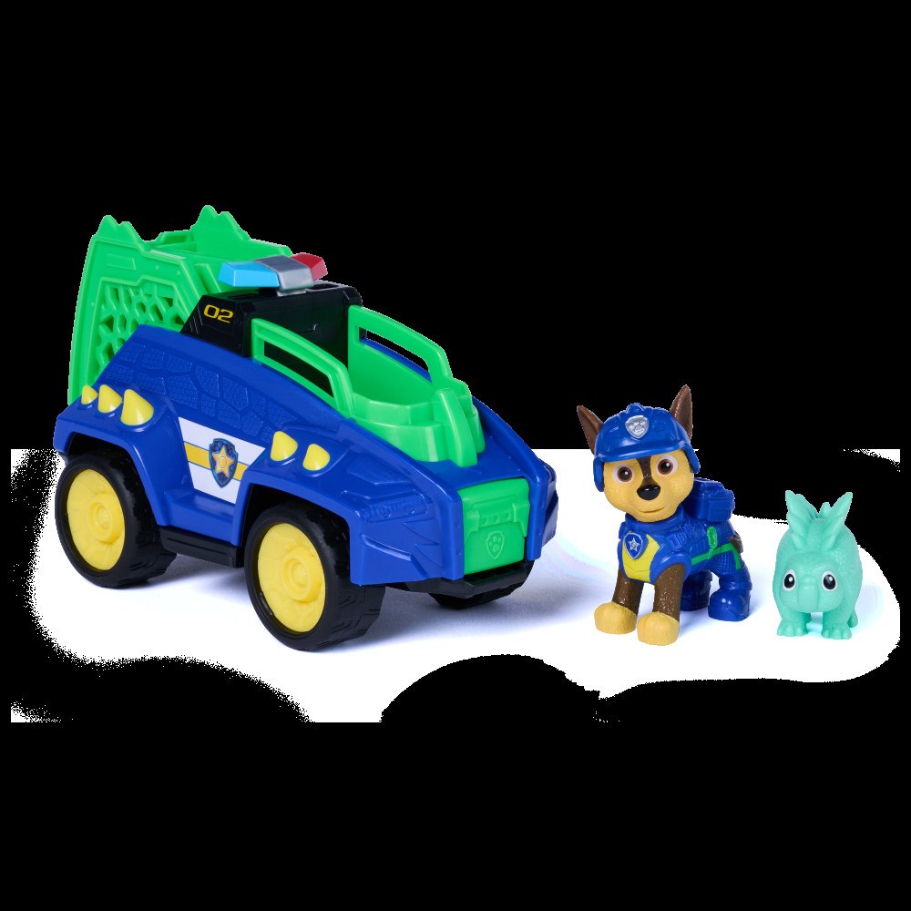 Paw Patrol Paw P. Movie 3 Dino Tema Fordon Chase