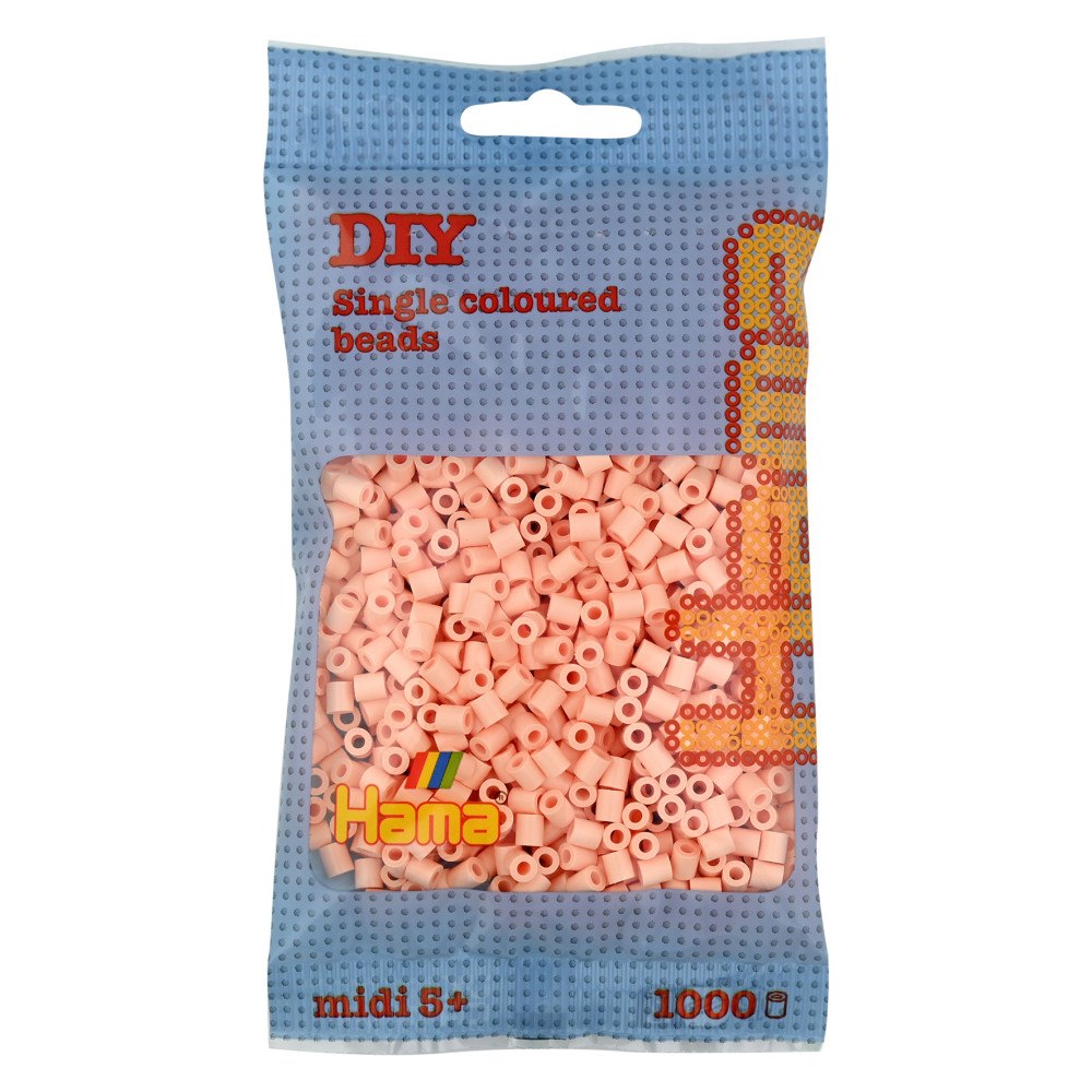 Hama Hama Midi beads 1000 pcs. Ljus hy